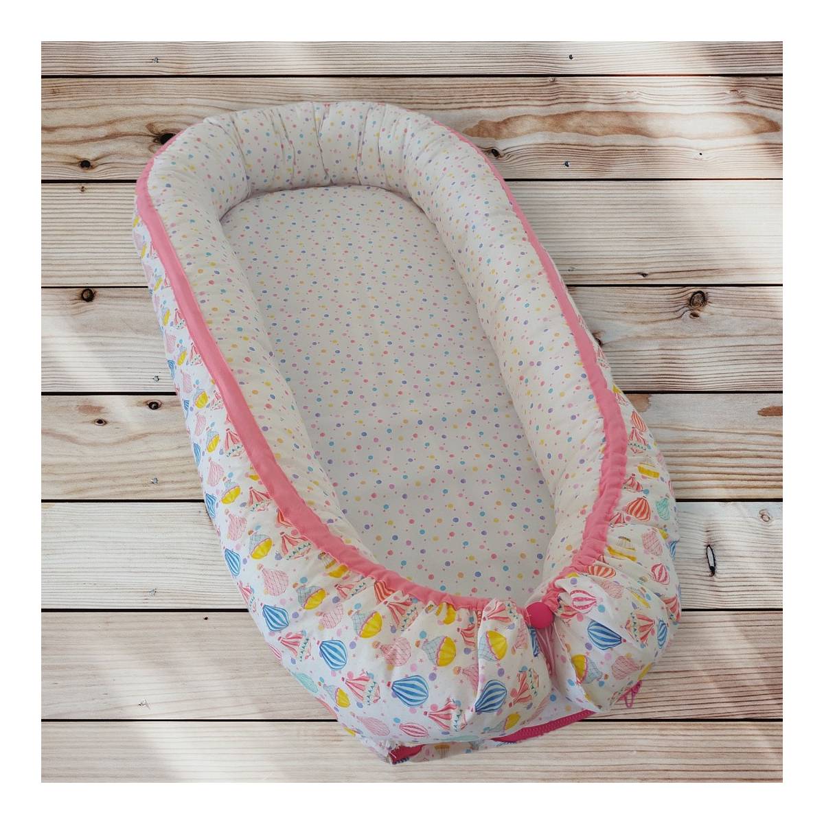 Nido de Colecho Rosa Artesanal – 7 Razones para Elegir un Nido Seguro y Hecho a Mano - Imagen 3